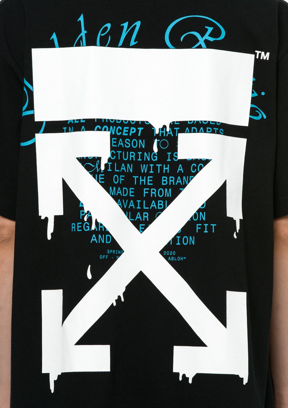 OFF WHITE DRIPPING ARROWS S/S OVER T-SHIRT-Drip Store Argentina