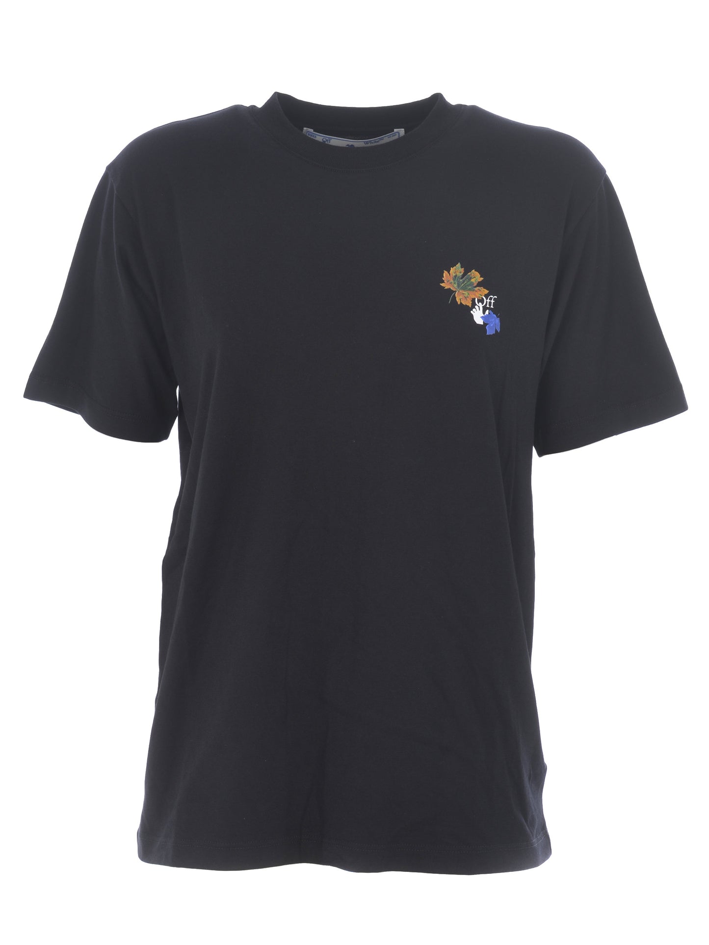 OFF WHITE LEAVES ARROW T-SHIRT-Drip Store Argentina
