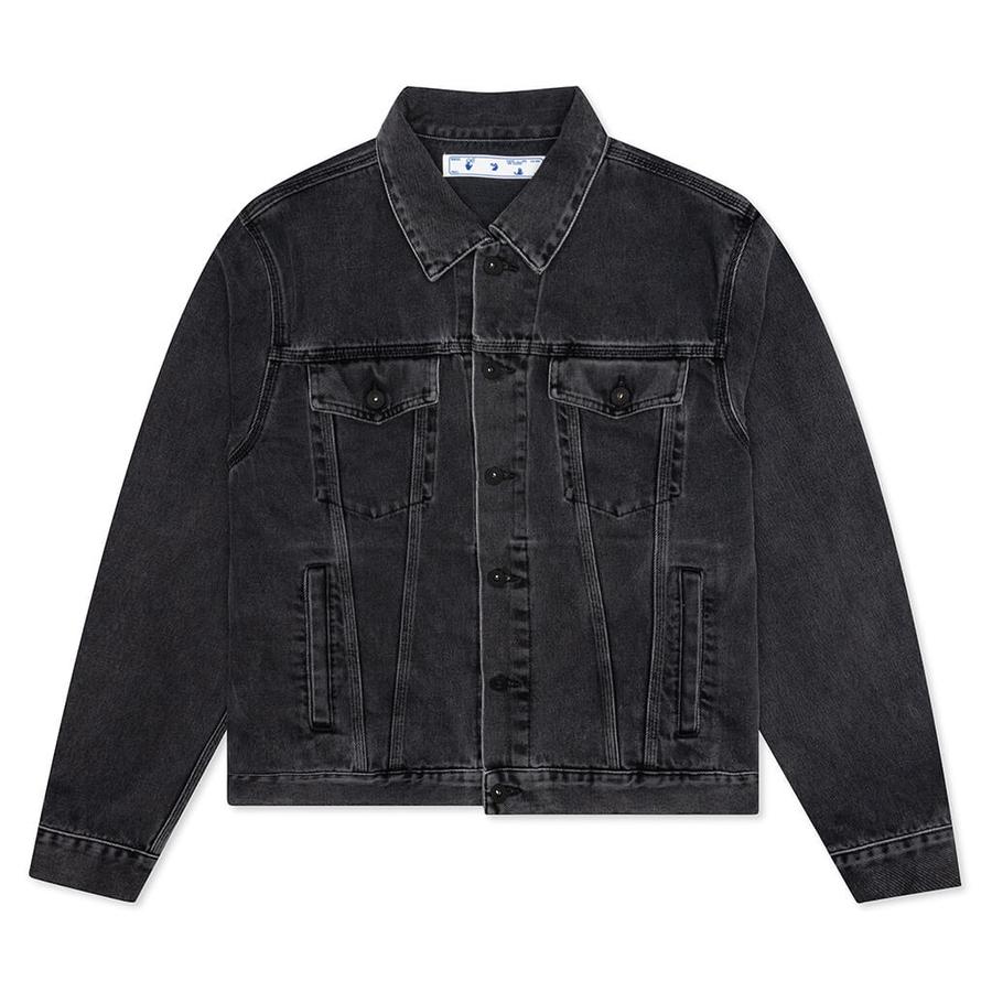 OFF WHITE NEGATIVE MARK DENIM JACKET-Drip Store Argentina