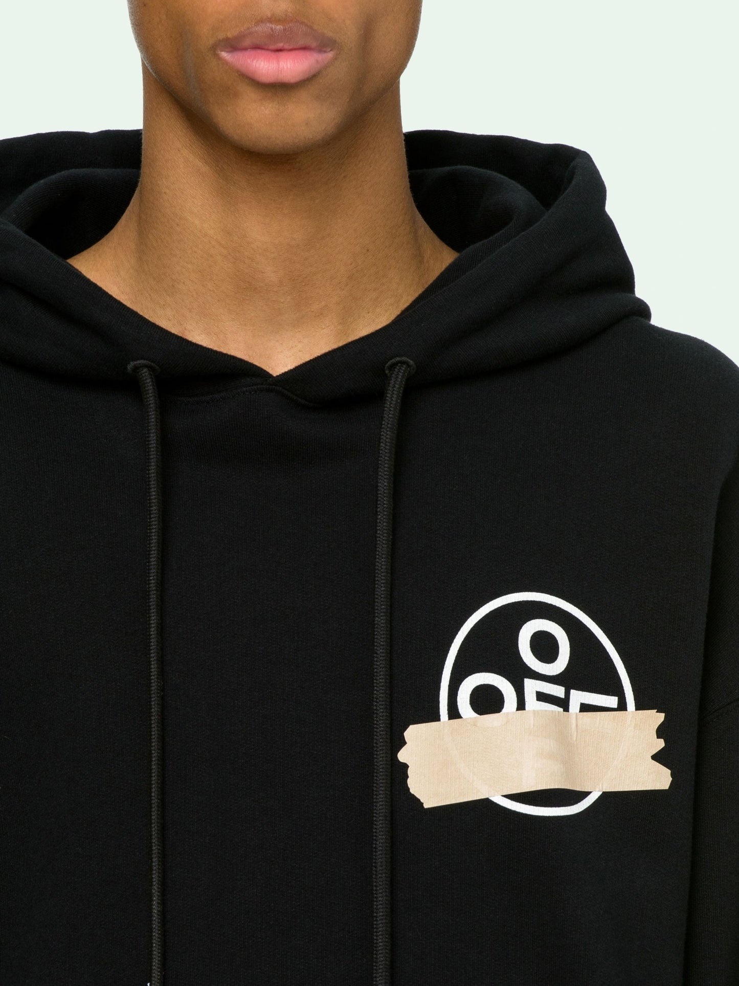 OFF WHITE TAPE ARROWS HOODIE-Drip Store Argentina