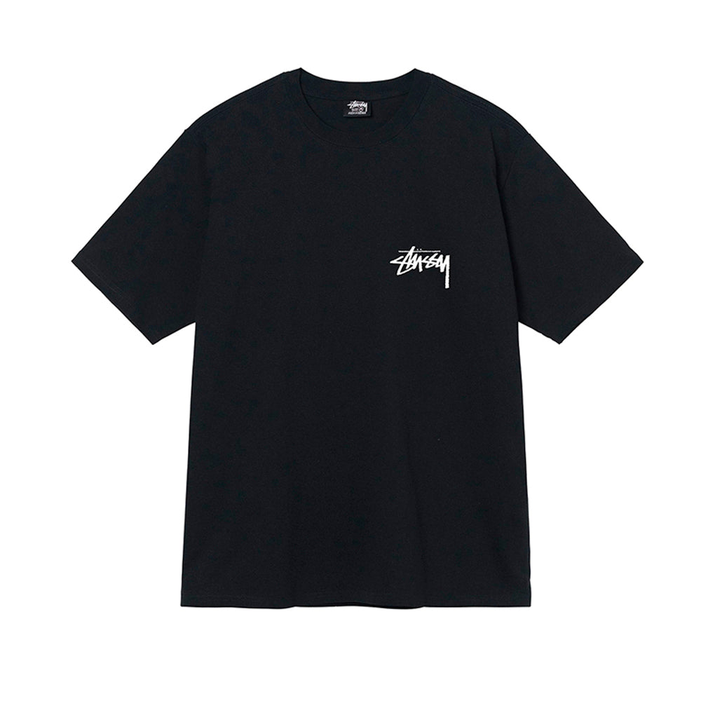 STUSSY FUZZY DICE TEE BLACK-Drip Store Argentina
