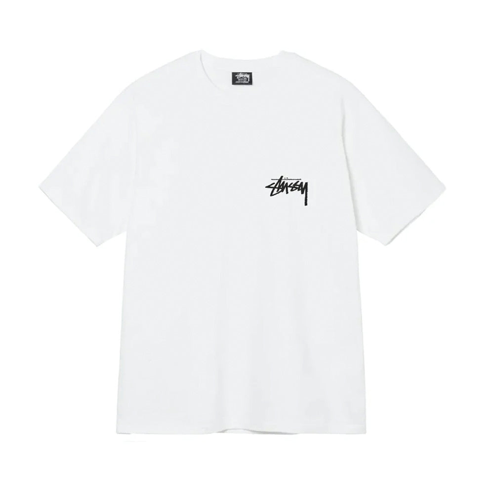 STUSSY FUZZY DICE TEE WHITE-Drip Store Argentina