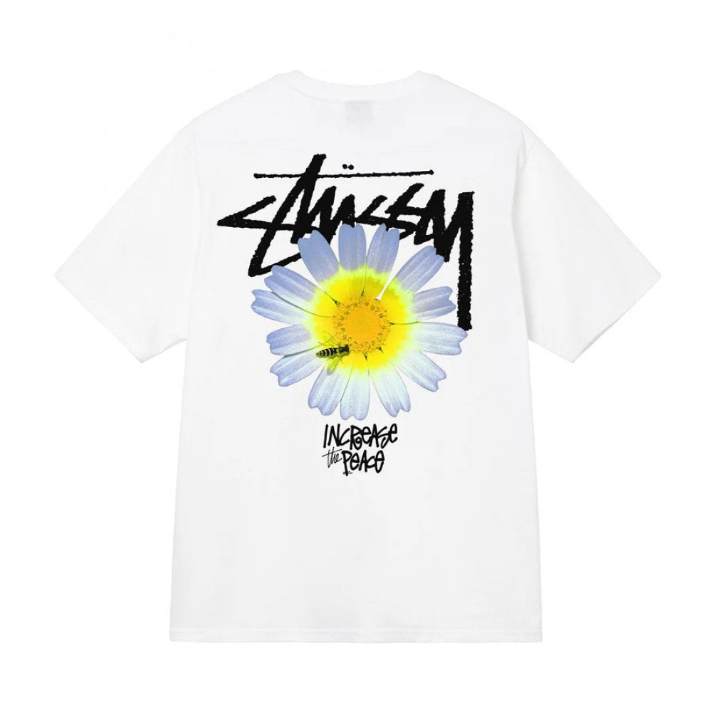 STUSSY ITP FLOWER TEE WHITE-Drip Store Argentina
