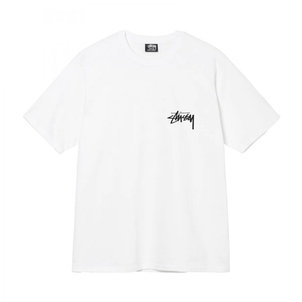 STUSSY ITP FLOWER TEE WHITE-Drip Store Argentina