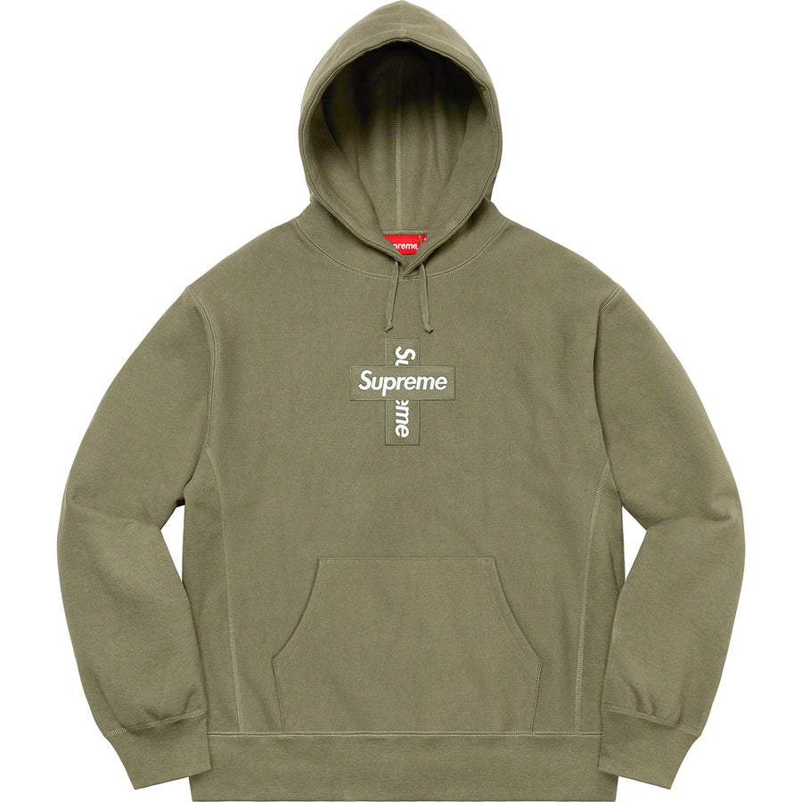 SUPREME CROSS BOX LOGO HOODIE-Drip Store Argentina