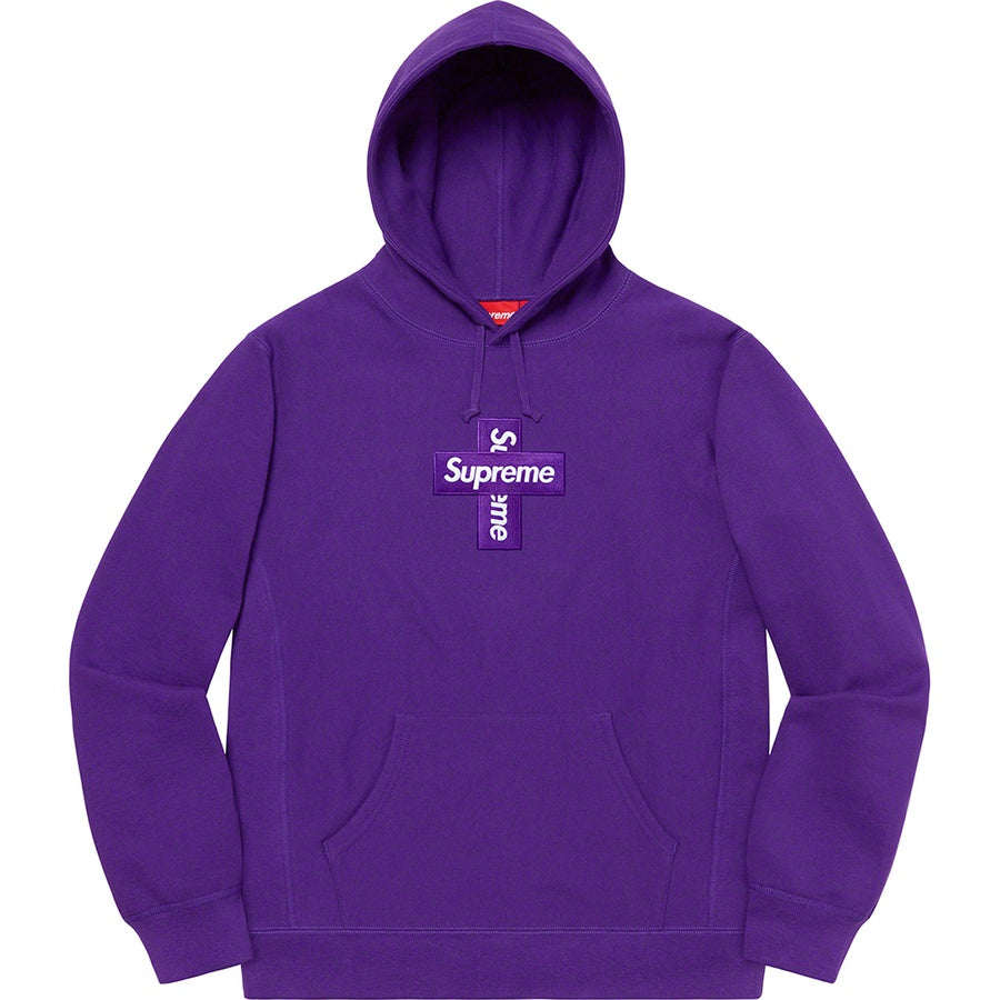 SUPREME CROSS BOX LOGO HOODIE-Drip Store Argentina