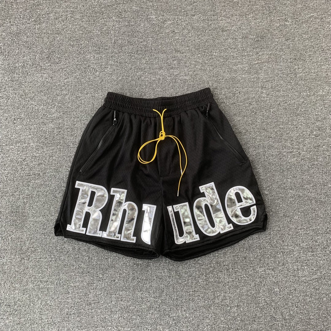 RHUDE SHORTS BLACK