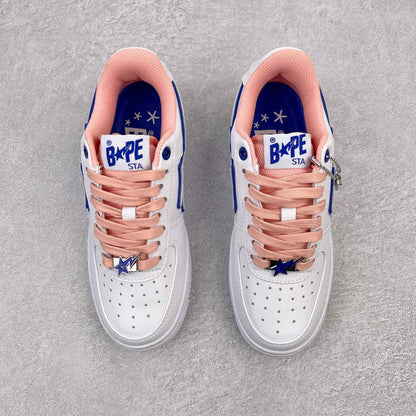 A Bathing Ape Bape Sta BAPY White Pink