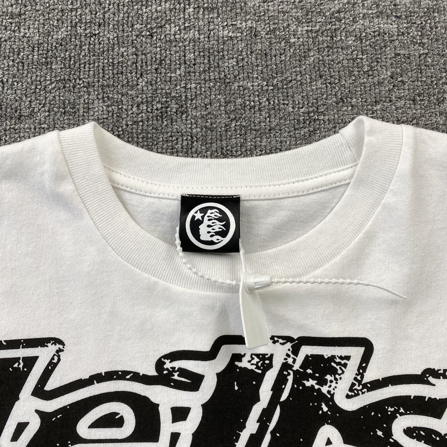 HELLSTAR STUDIOS GLOBE TEE WHITE