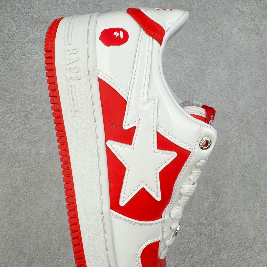 A Bathing Ape Bape Sta Low #6 Red