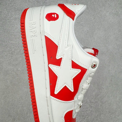 A Bathing Ape Bape Sta Low #6 Red