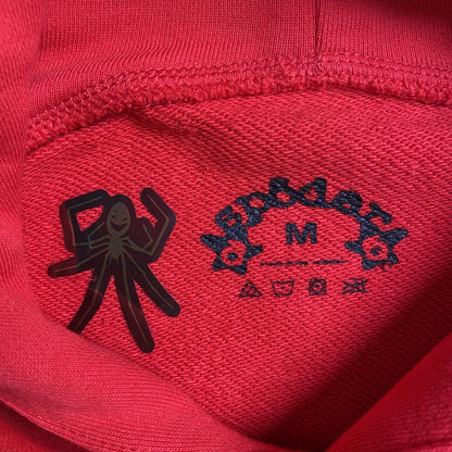 SP5DER P*NK V2 HOODIE RED