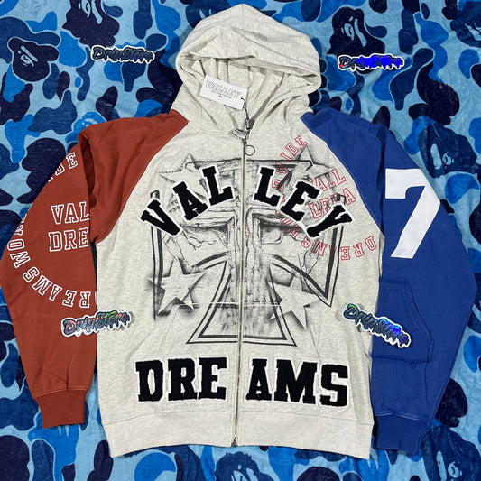Vale Forever Patriot Chop N Screw Zip Up White