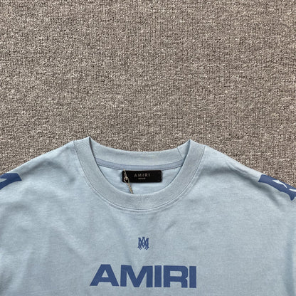 AMIRI 22 SKATER TEE BLUE