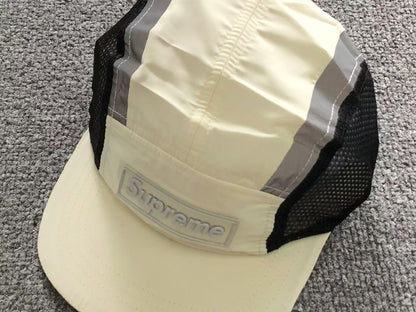 Supreme Side Mesh Camp Cap Light Yellow