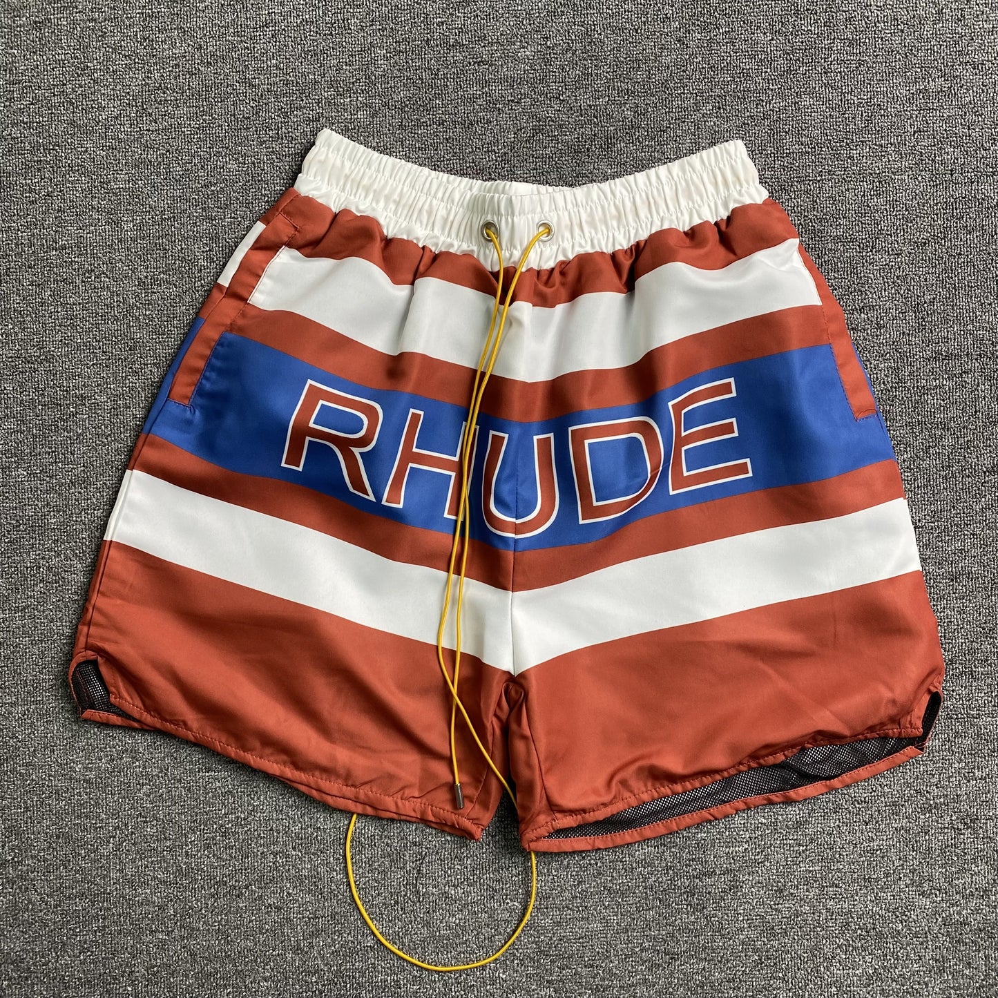 RHUDE SHORTS RED