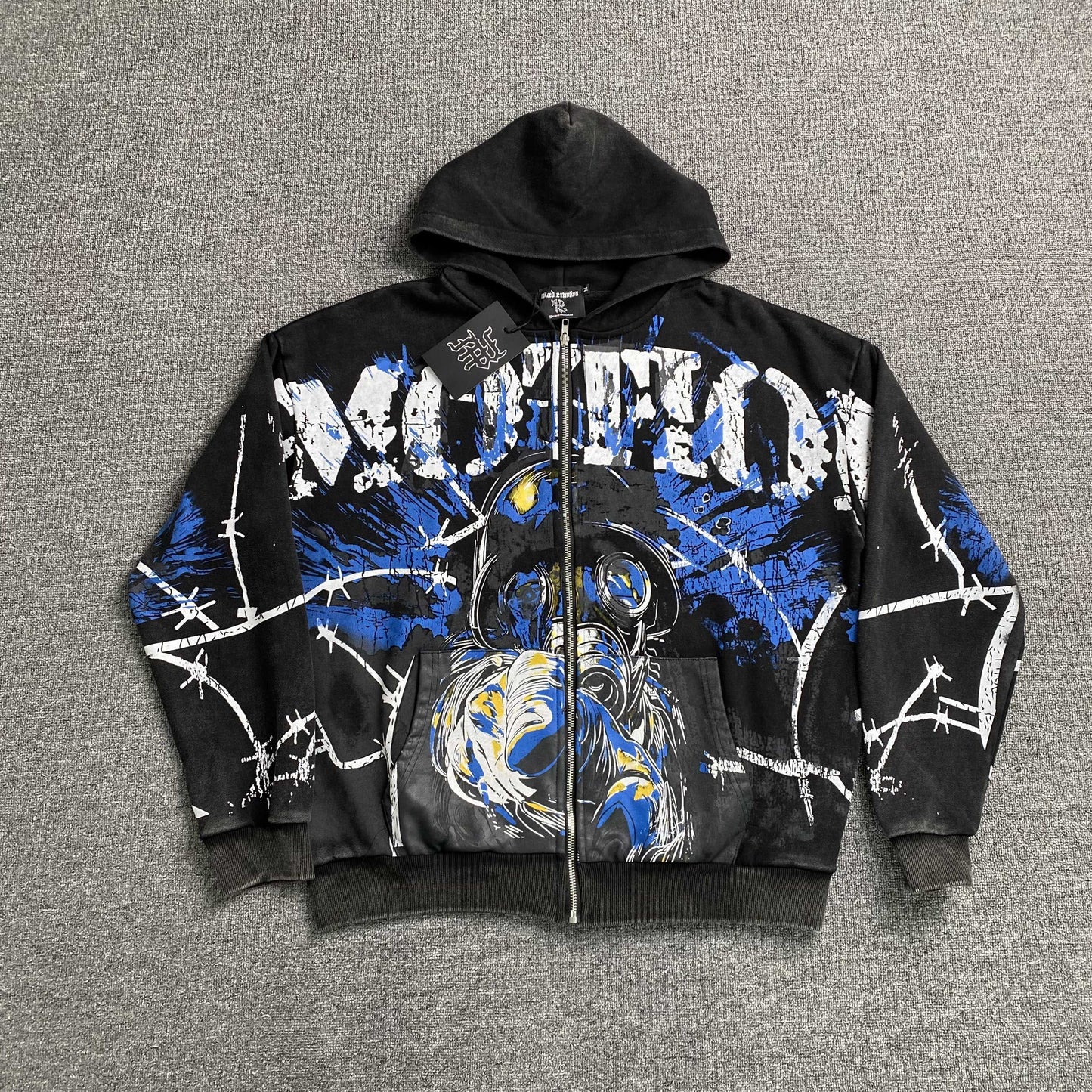 Mixed Emotion Radioactive Jacket Black