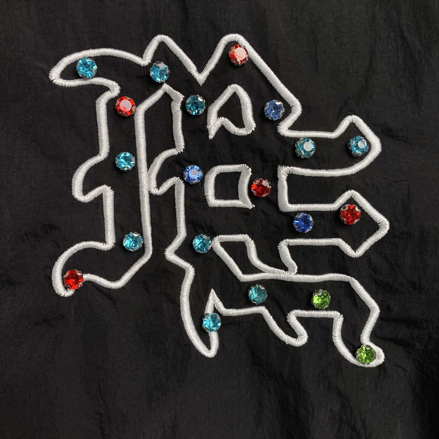 Mixed Emotion Gem Jacket Black