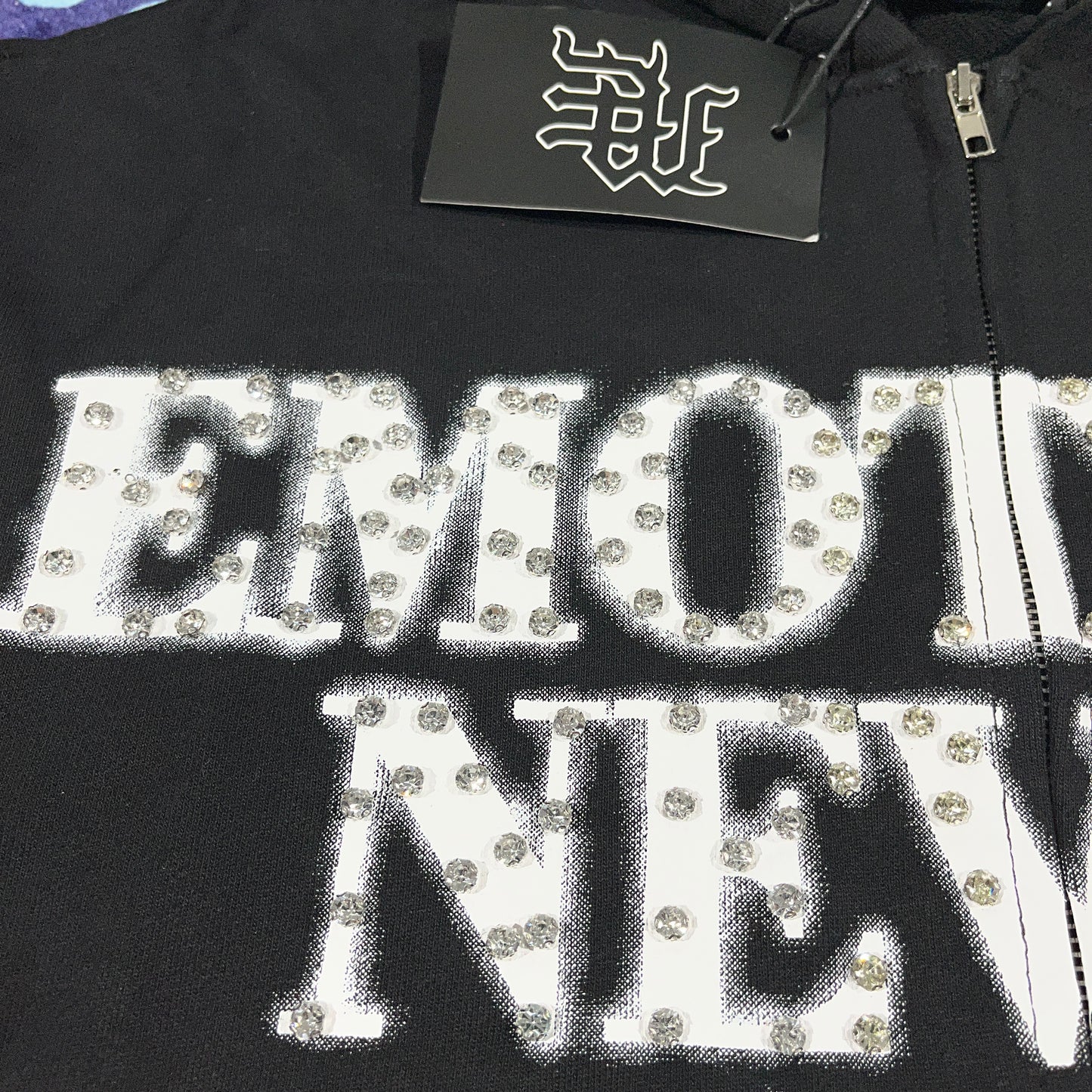 Campera Mixed Emotion End Negra XL