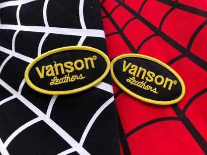 Supreme Vanson Leathers Spider-Man Zip Up Red