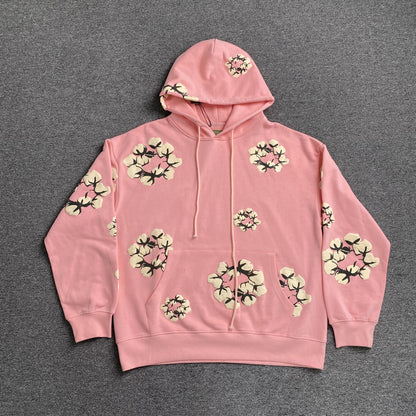 DENIM TEARS X CPFM CACTUS TEARS WREATH HOODIE PINK