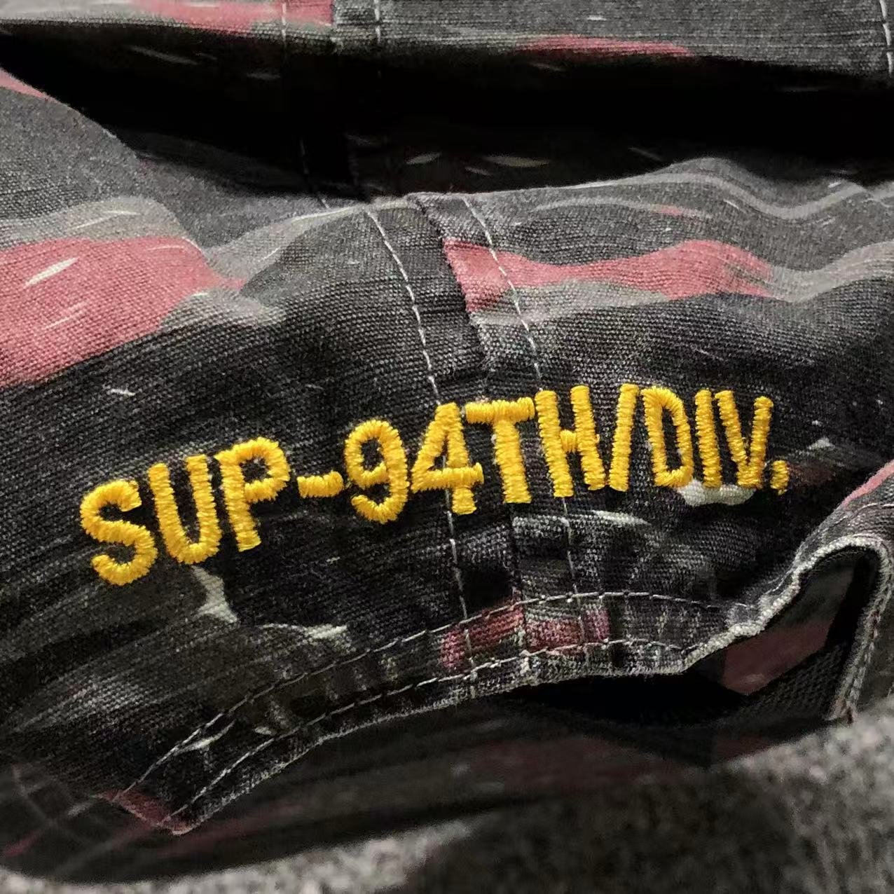Supreme Military Camp Cap Red Tiger Camo