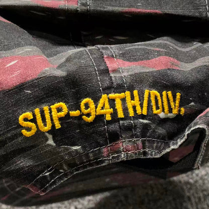 Supreme Military Camp Cap Red Tiger Camo