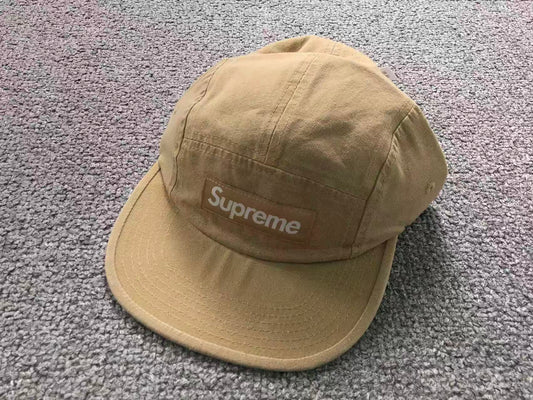 Supreme Canvas Camp Cap Brown