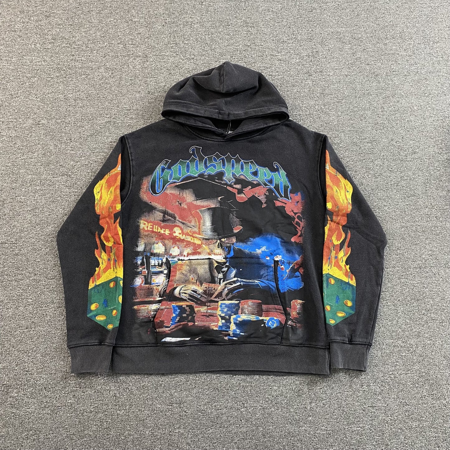 Godspeed Life's A Gamble Hoodie Black