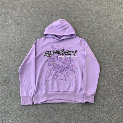 SP5DER ACAI HOODIE PURPLE