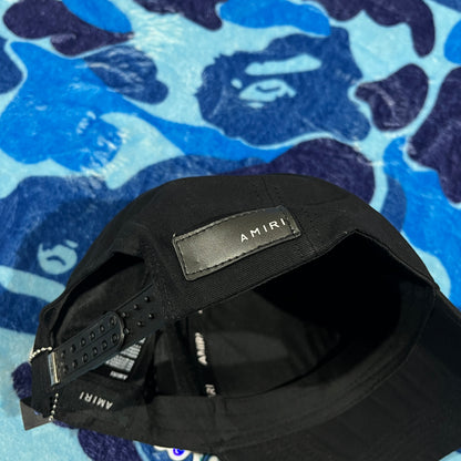 Gorra Amiri MA Brillos Negra/Negra