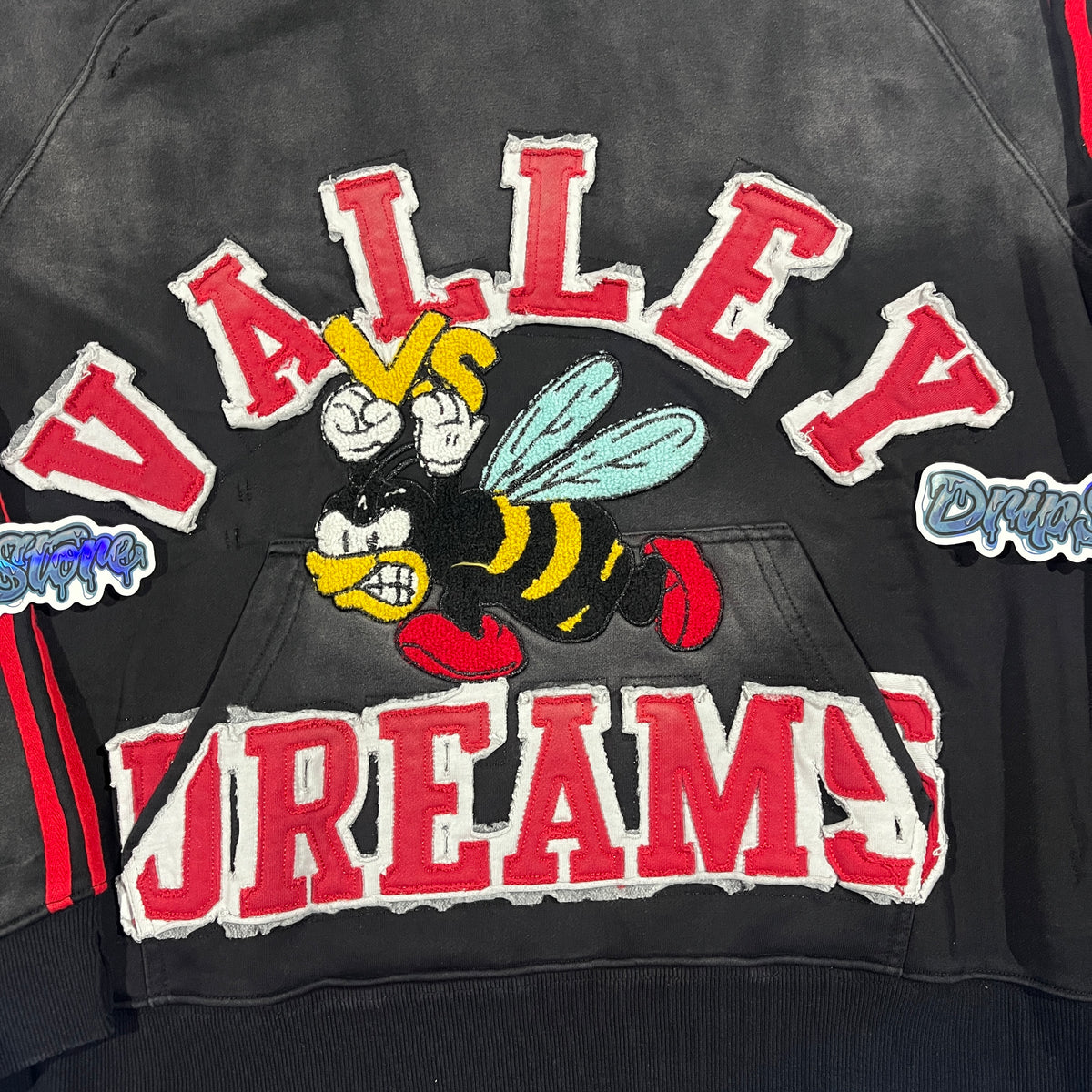 Vale Forever Anthem Hoodie Black/Red