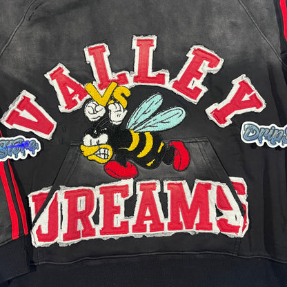 Vale Forever Anthem Hoodie Black/Red