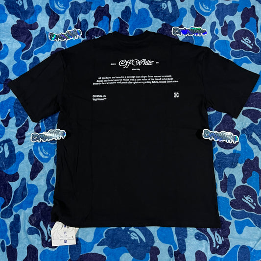 Remera Off White Script Mary Skate Negra M