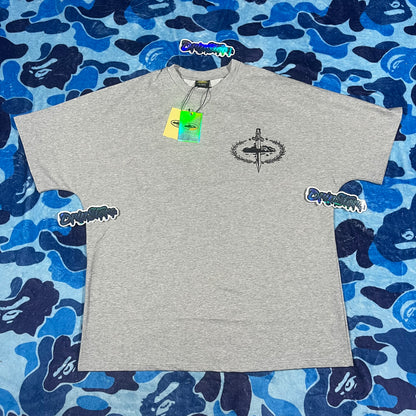 Remera Corteiz x Slaughter Gang 21 Savage Gris XL