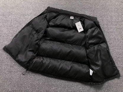 Supreme Nike Denim Puffer Vest Black