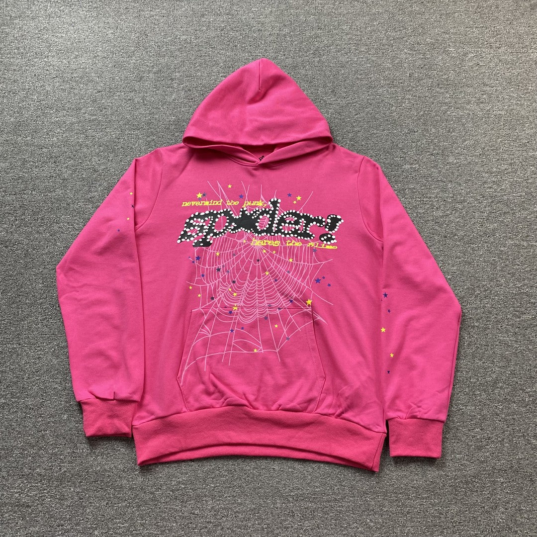 SP5DER P*NK V2 HOODIE PINK