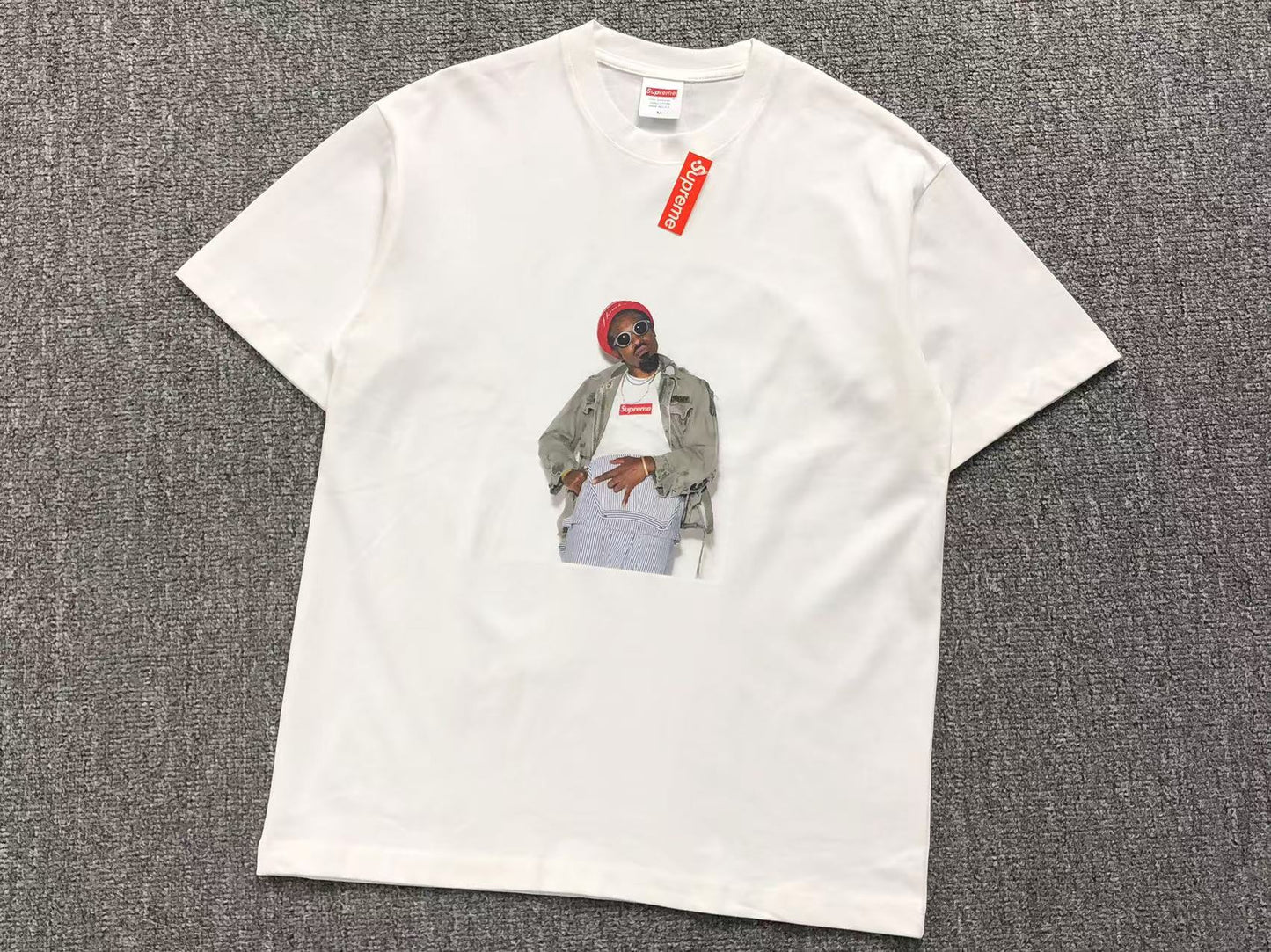 SUPREME ANDRÉ 3000 TEE WHITE