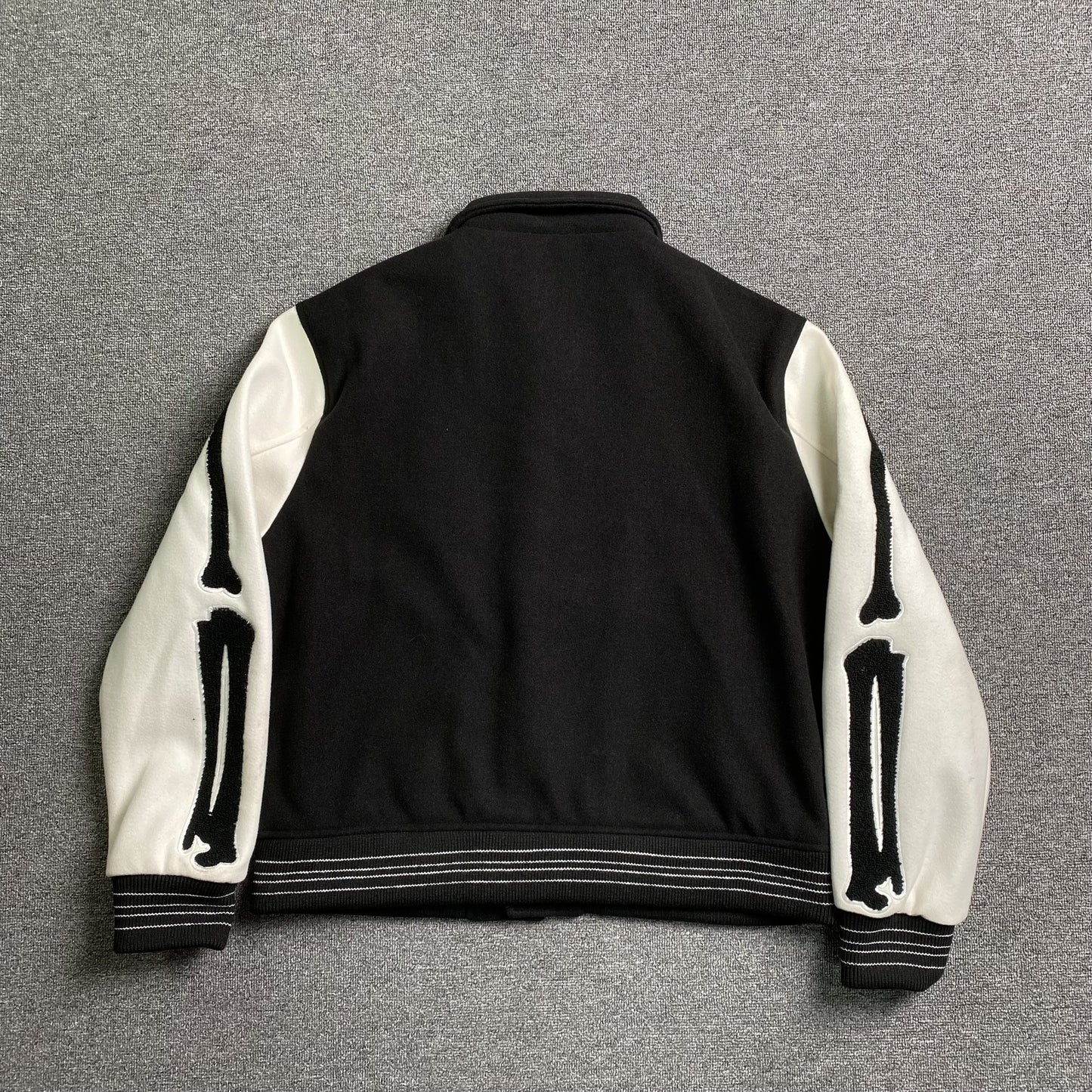 AMIRI BONES BOMBER JACKET BLACK