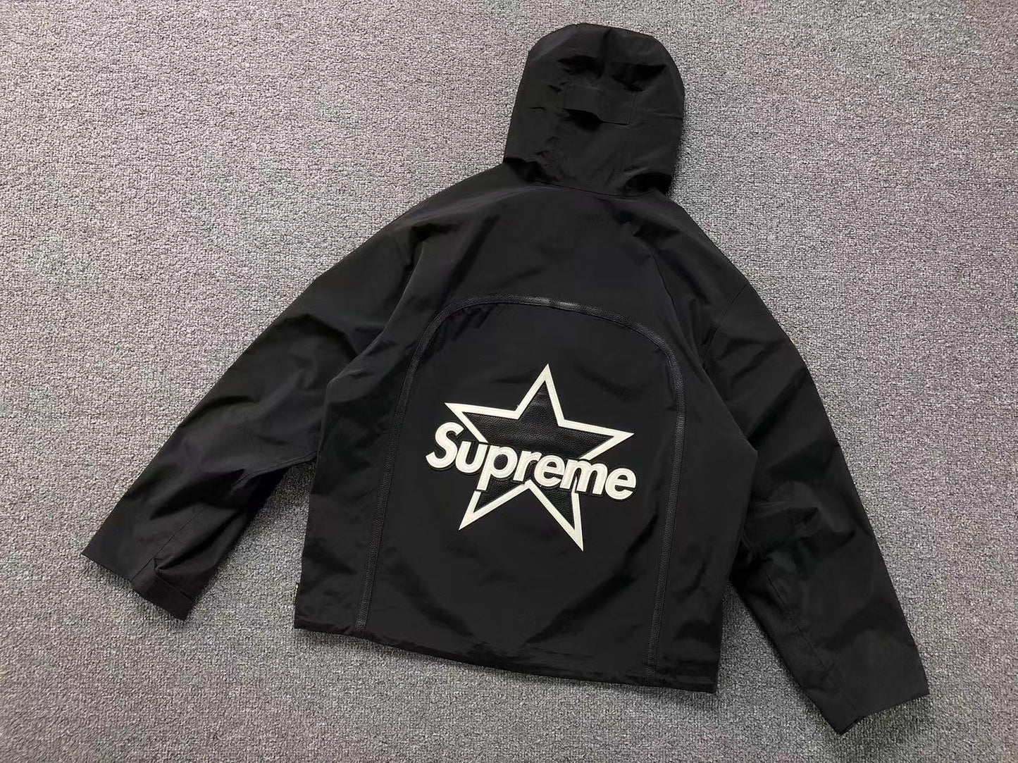Supreme Vanson Leathers GORE-TEX Shell Jacket Black