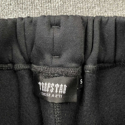 TRAPSTAR CHENILLE DECODED TRACKSUIT BLACK ORANGE