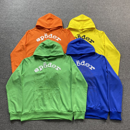 SP5DER LEGACY HOODIE GREEN