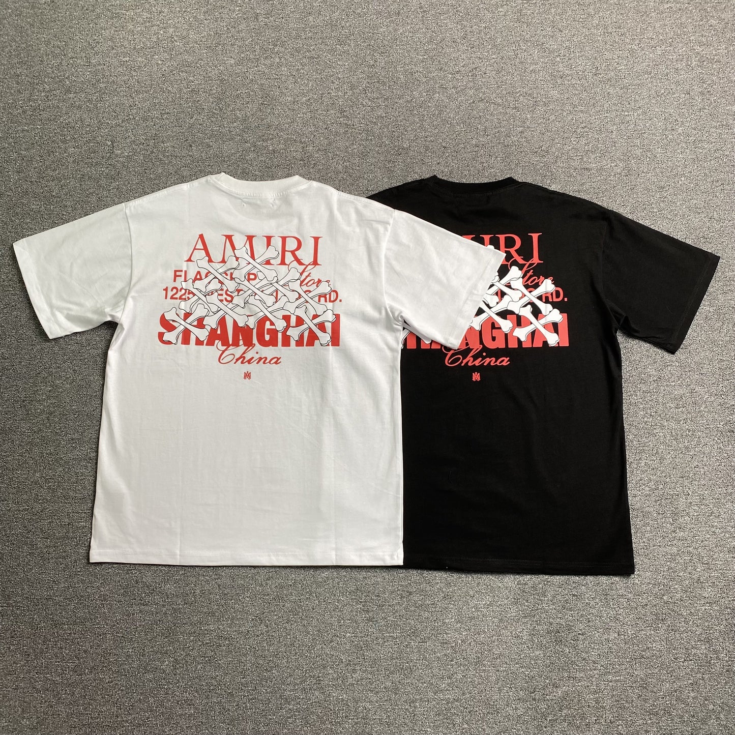 AMIRI BONES TEE BLACK