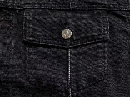 Corteiz C-Star Denim Jacket Black