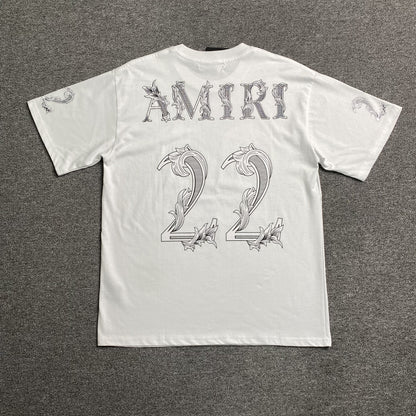 AMIRI 22 TEE WHITE