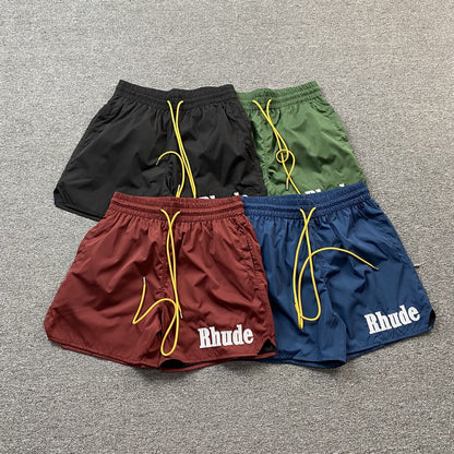 RHUDE SHORTS RED