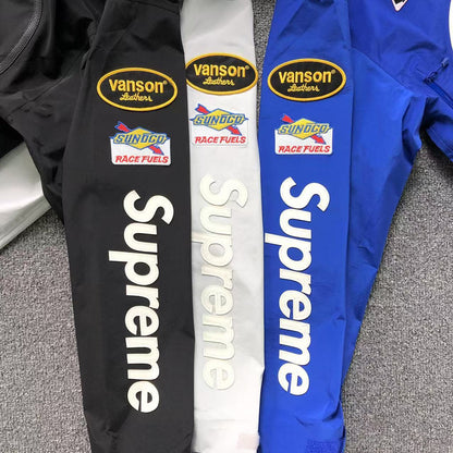 Supreme Vanson Leathers GORE-TEX Shell Jacket Black