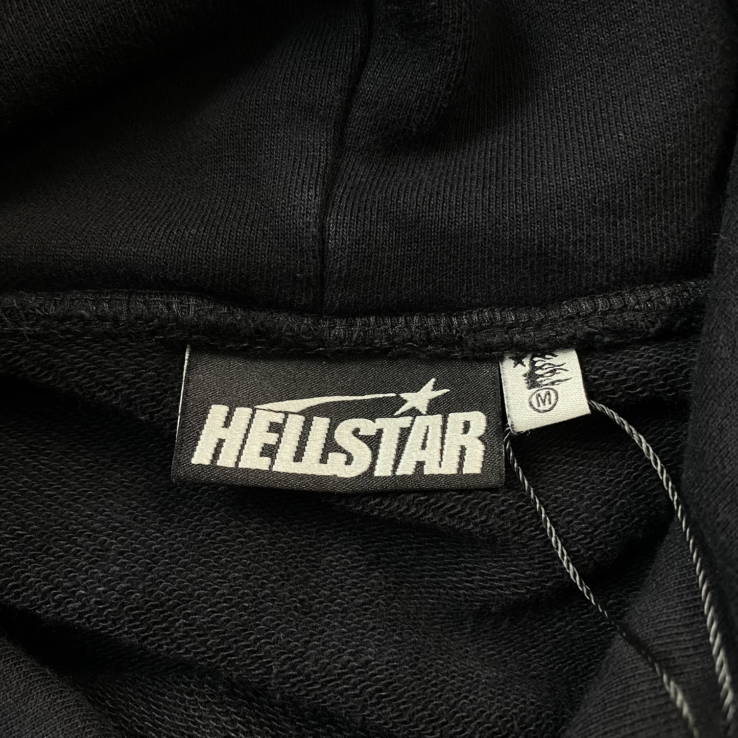 HELLSTAR AIRBRUSHED SKULL HOODIE BLACK