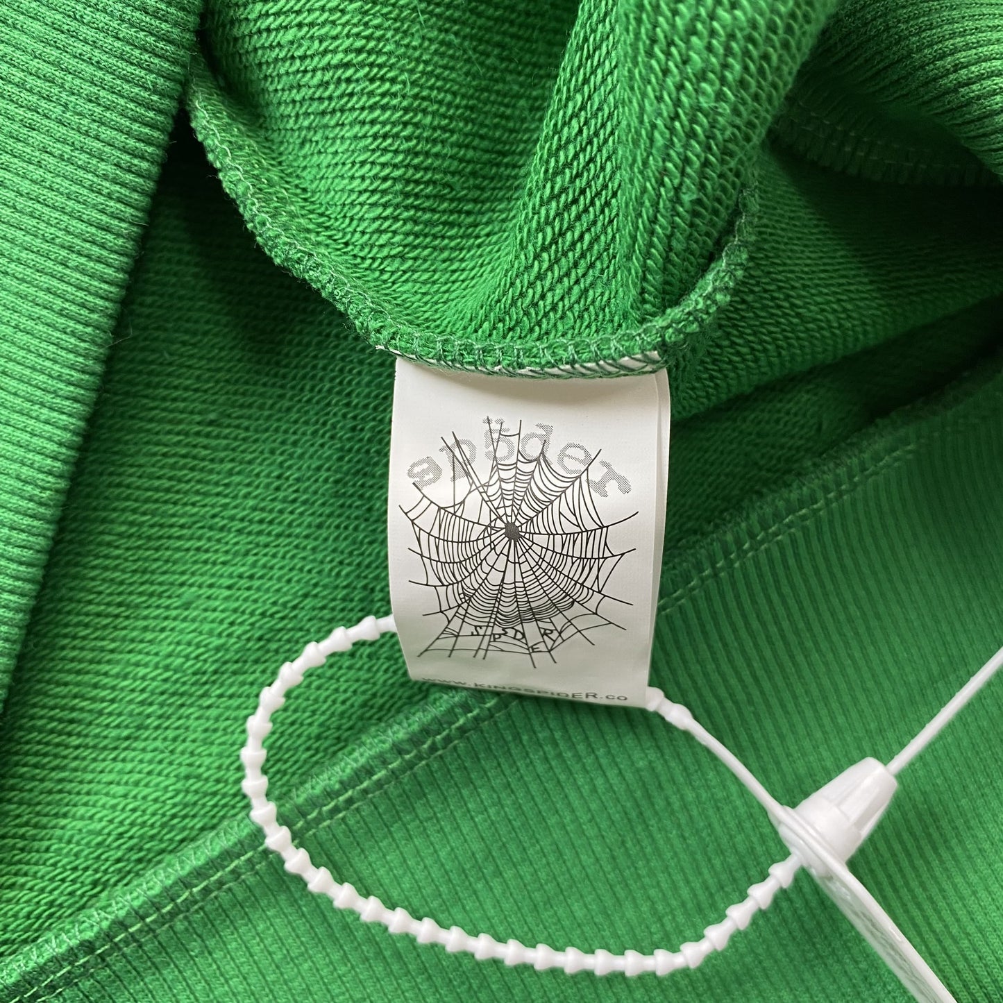 SP5DER STAR OG WEB V2 HOODIE SLIME GREEN