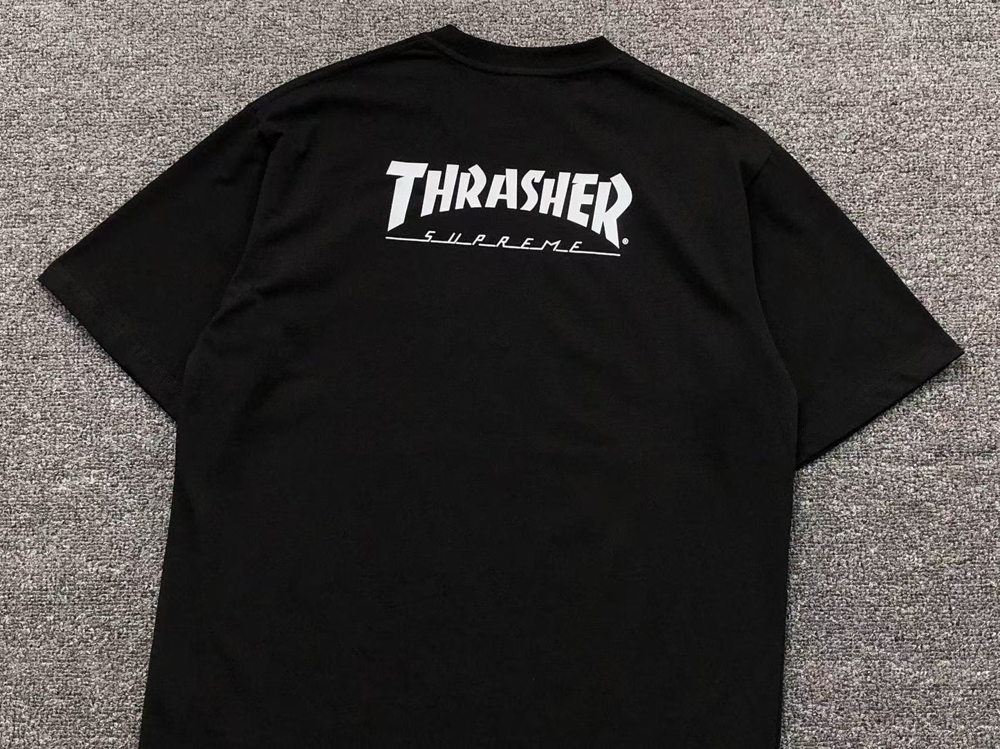 SUPREME THRASHER GAME TEE BLACK